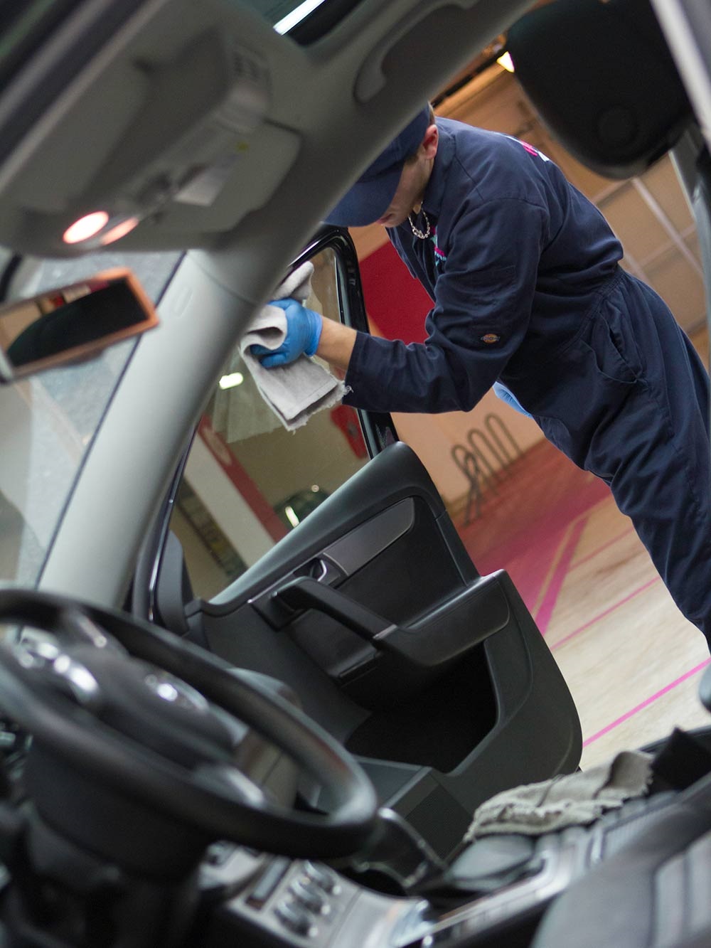 Lavage intérieur AutoClean Express N° 1 du lavage de voiture pour centres commerciaux